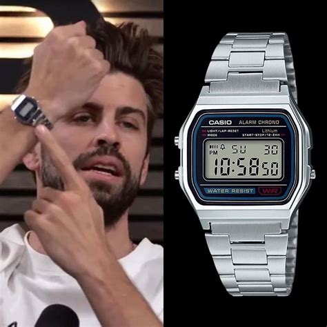 pique casio watch|gerard pique casio watch.